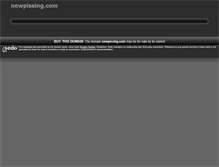 Tablet Screenshot of newpissing.com